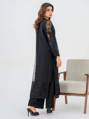 2 Piece Organza Suit-Embroidered