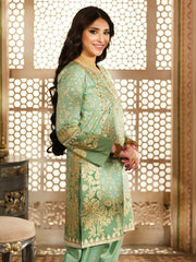 2 Piece Lawn Suit-Embellished