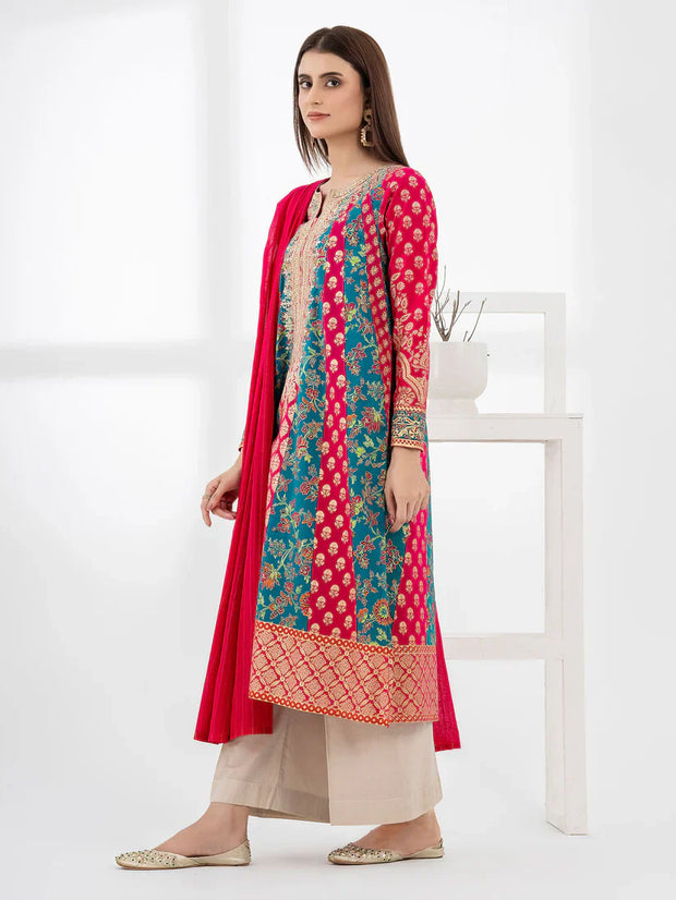 2 Piece Lawn Suit-Embroidered