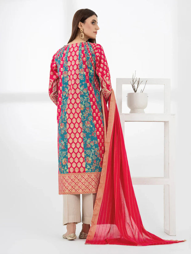 2 Piece Lawn Suit-Embroidered