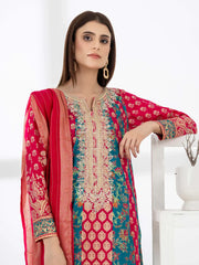 2 Piece Lawn Suit-Embroidered