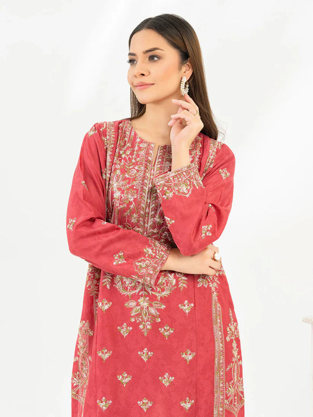 2 Piece Jacquard Suit-Embroidered