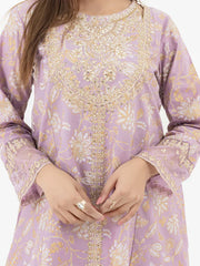 2 Piece Lawn Suit-Embroidered