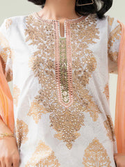 2 Piece Lawn Suit-Embroidered