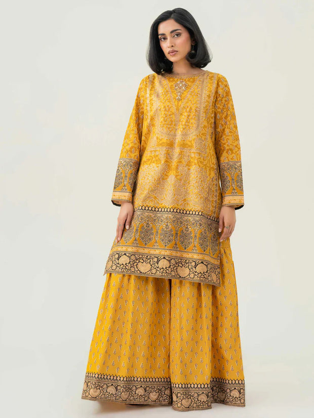 2 Piece Cambric Suit-Paste Print