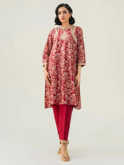 2 Piece Lawn Suit-Embroidered