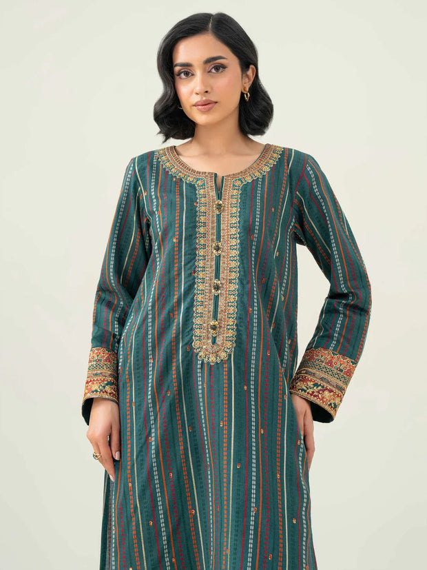 2 Piece Jacquard Suit-Embroidered