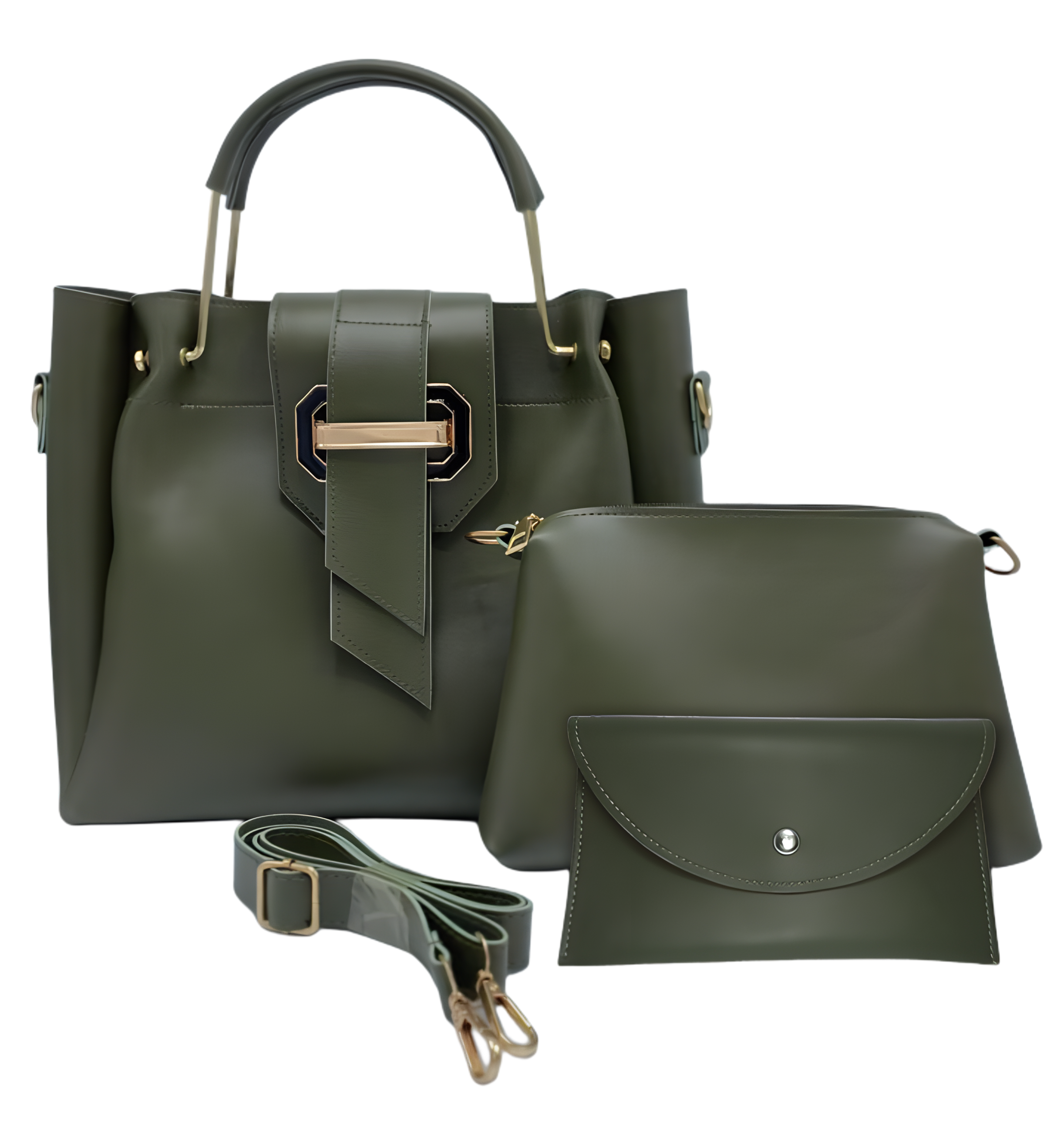 3 Pcs Green Bag